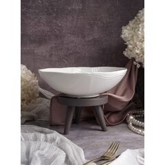 Салатник 1,9 л, d 26 см h 7,5 см, фарфор, Grazia, Casa di fortuna