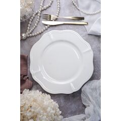 Тарелка мелкая d 28,5 см h 2,7 см, фарфор, Grazia, Casa di fortuna