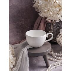 Чашка 350 мл, 13,5x10 см h 6,5 см, фарфор, Grazia, Casa di fortuna