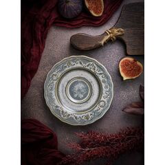 Блюдце d 15 см, h 1,8 см, фарфор, Vintage, Casa di fortuna