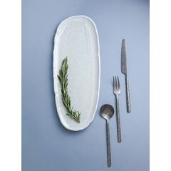 Блюдо овальное 34,5х14,5 см, h 2,4 см, Boletus Fusion, Casa di fortuna