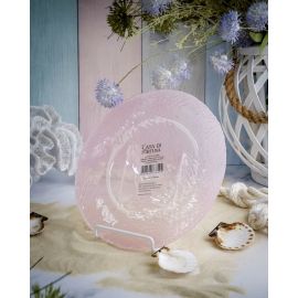 Тарелка 21,5 cм, цвет пастельно-розовый, Coralina, Casa di fortuna