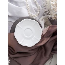 Блюдце d 12,4 см h 1,8 см, фарфор, Grazia, Casa di fortuna