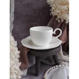 Чашка 220 мл, 12,5x8,8 см h 6,3 см, фарфор, Grazia, Casa di fortuna