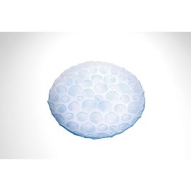 Тарелка 28 см, цвет пастельно-голубой, Scallops, Casa di fortuna