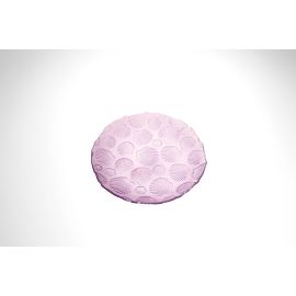 Тарелка 21 см, цвет пастельно-сиреневый, Scallops, Casa di fortuna