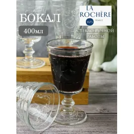 Набор из 6-ти бокалов для вина 400 мл, h 16,5 см, d 9,5 см, серия  VERSAILLES, La Rochere, Кол-во в наборе: 6