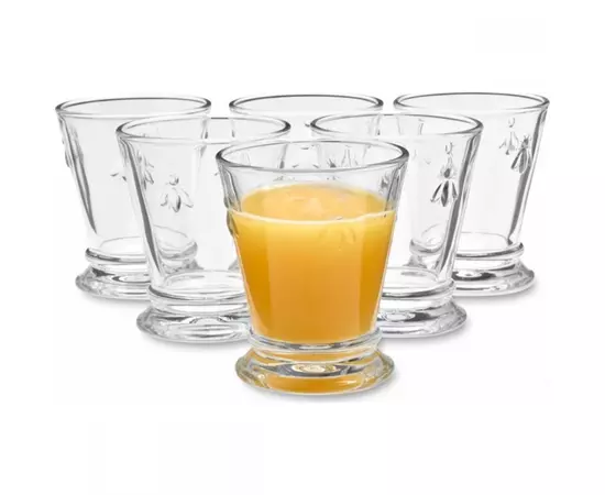 Набор из 6-ти стаканов O/F 260 мл, h 10,3 см, d 8,4 см, серия ABEILLE, La Rochere, изображение 4