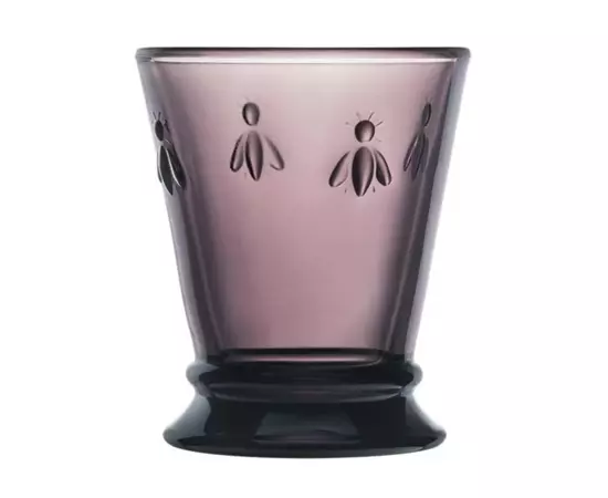 Набор из 6-ти стаканов O/F 260 мл, h 10,3 см, d 8,4 см, серия ABEILLE AUBERGINE, La Rochere