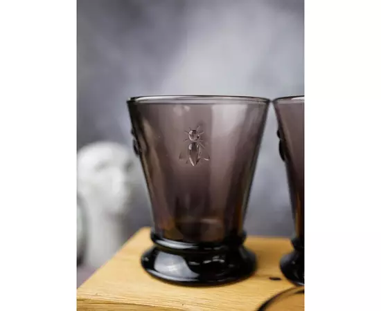 Набор из 6-ти стаканов O/F 260 мл, h 10,3 см, d 8,4 см, серия ABEILLE AUBERGINE, La Rochere, изображение 6