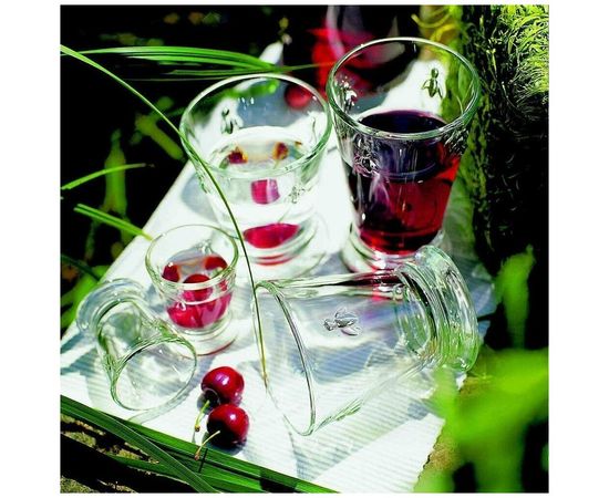 Набор из 4-х стаканов 260 мл, h 10,3 см, d 8,4 см, серия ABEILLE, La Rochere, изображение 5