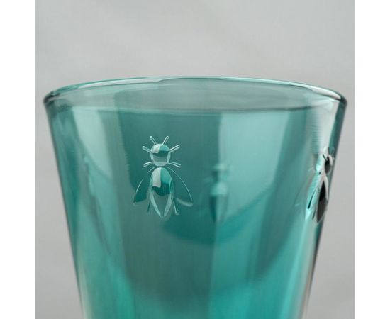 Набор из 6-ти стаканов O/F 260 мл, h 10,3 см, d 8,4 см, серия ABEILLE BLEU NUIT, La Rochere, изображение 5