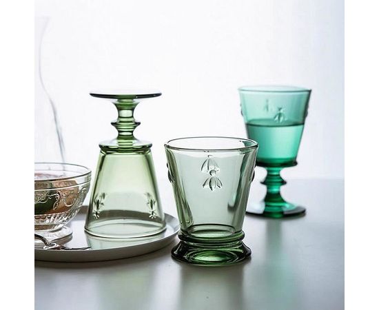 Набор из 6-ти стаканов Олд Фэшн 260 мл, h 10,3 см, d 8,4 см, серия ABEILLE VERT PROVENCE, La Rochere, изображение 9