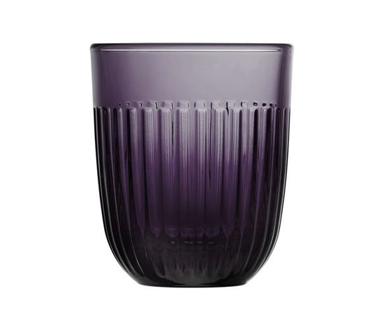 Набор из 6-ти стаканов O/F 290 мл, h 9,5 см, d 8 см, лиловый, серия OUESSANT AUBERGINE, La Rochere