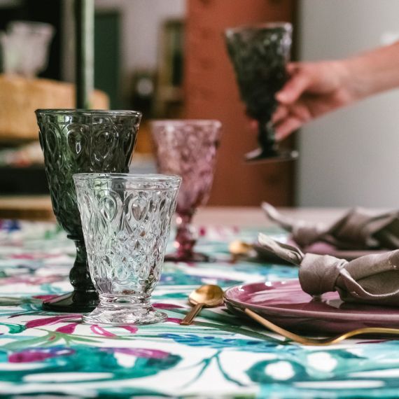 Набор из 2-х стаканов на ножке 200 мл (арт 626501) и 2-х бокалов 230 мл (арт 631701), серия LYONNAIS, La Rochere, изображение 19