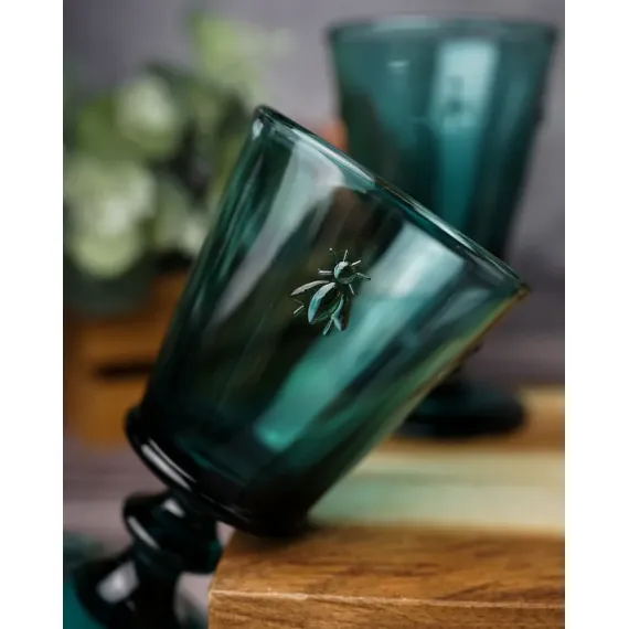 Набор из 6-ти бокалов для вина 240 мл,  h 14,1 см, d 8,5 см, серия ABEILLE EMERAUDE, La Rochere, изображение 9