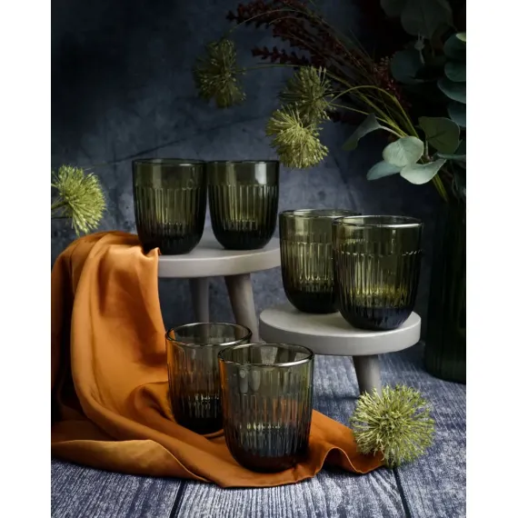 Набор из 6-ти стаканов O/F 290 мл, h 9,5 см, d 8 см, серия OUESSANT OLIVE, La Rochere, изображение 15