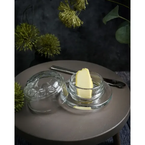 Масленка с крышкой 70 мл, d 9,5 см h 6,5 см, серия VERSAILLES, La Rochere