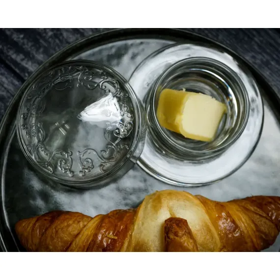 Масленка с крышкой 70 мл, d 9,5 см h 6,5 см, серия VERSAILLES, La Rochere, изображение 15