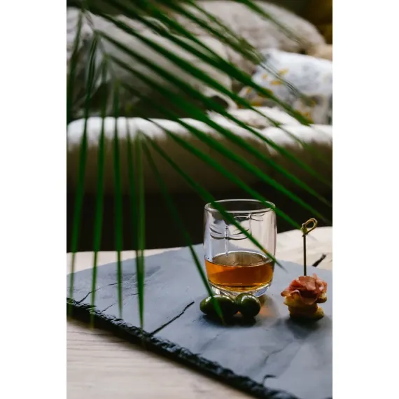 Набор из 4-х стаканов o/F 280 мл, h 10,2 см, d 7,5 см, серия LIBELLULES, La Rochere, Кол-во в наборе: 4, изображение 14