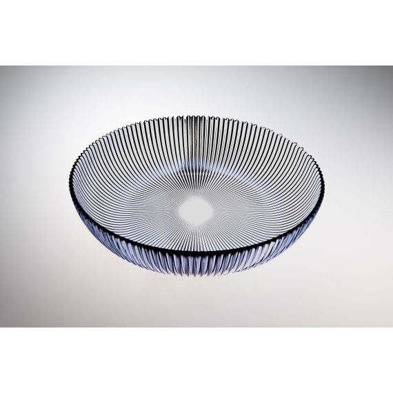 Салатник 25 см, цвет темно-серый, Aria, Casa di fortuna