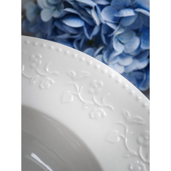 Тарелка глубокая 450 мл, d 25 см, h 5,7 см, Primavera, Casa di fortuna, изображение 5