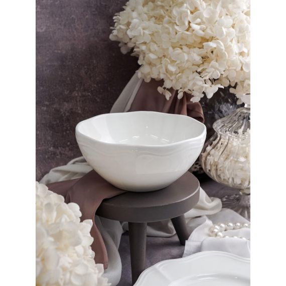 Салатник 750 мл, d 15,5 см h 7 см, фарфор, Grazia, Casa di fortuna, изображение 5