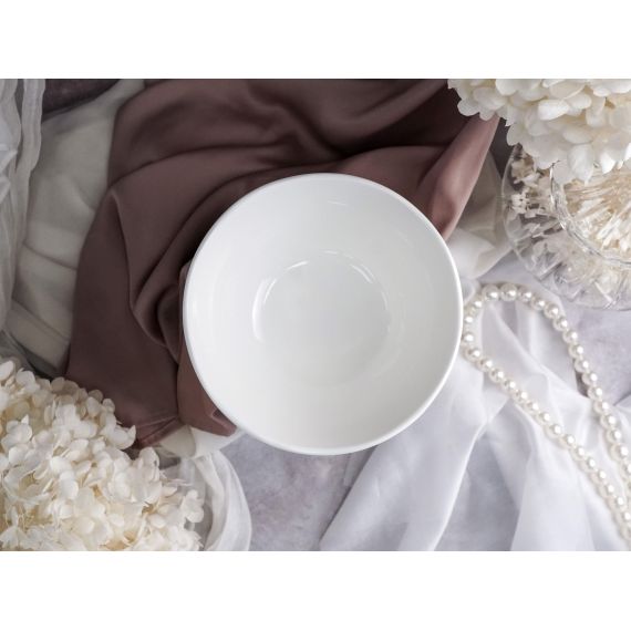 Салатник 750 мл, d 15,5 см h 7 см, фарфор, Grazia, Casa di fortuna, изображение 2