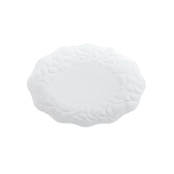 Блюдо овальное 31x22,5 см, h 2,5 см, костяной фарфор, Origami, Casa di fortuna, изображение 8