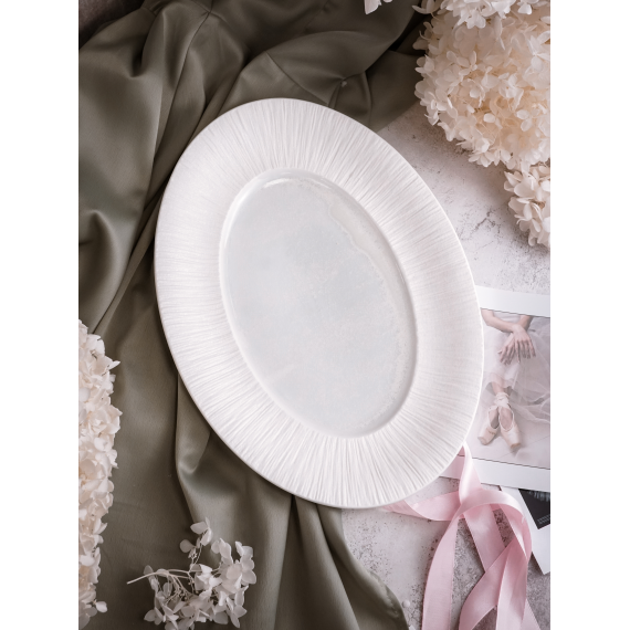 Блюдо овальное 31,5x23 см, Boletus, Casa di fortuna