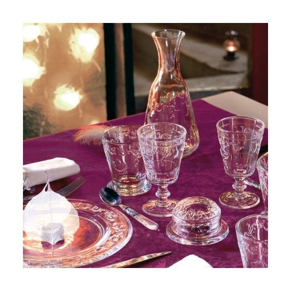 Набор из 4-х стаканов на ножке 250 мл, h 10,3 см, d 8,7 см, серия VERSAILLES, La Rochere, Кол-во в наборе: 4, изображение 4