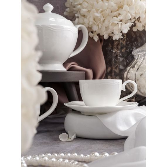 Тарелка мелкая d 21 см h 2 см, фарфор, Grazia, Casa di fortuna, изображение 7