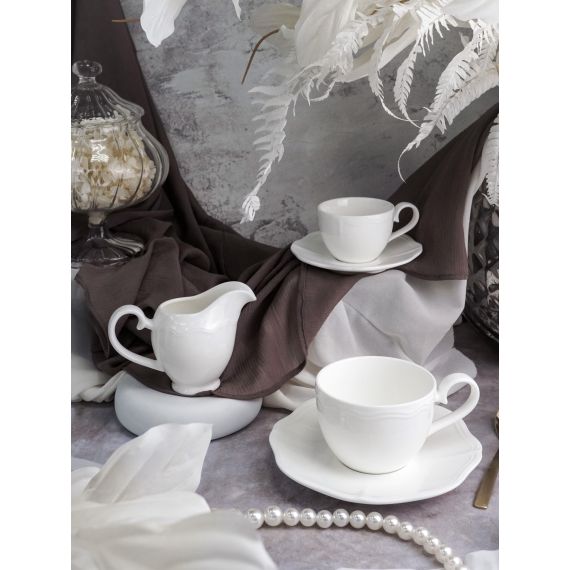 Блюдце d 16 см h 2,2 см, фарфор, Grazia, Casa di fortuna, изображение 16