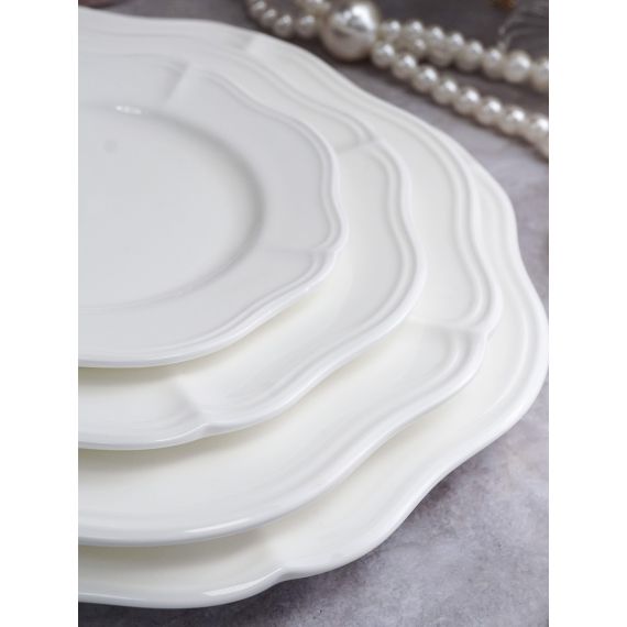 Блюдо овальное 32,5x23 см h 3 см, фарфор, Grazia, Casa di fortuna, изображение 22