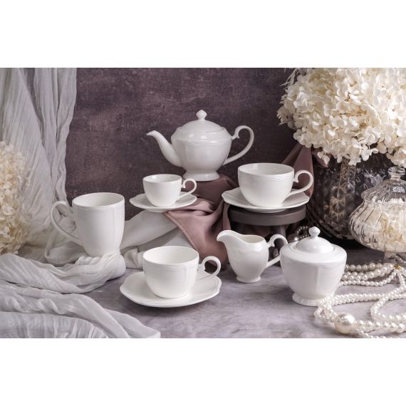 Салатник 1,9 л, d 26 см h 7,5 см, фарфор, Grazia, Casa di fortuna, изображение 9