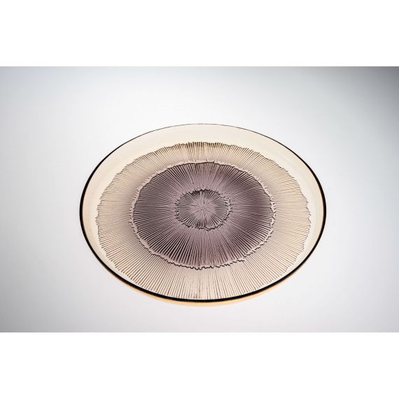 Тарелка 28 см, цвет соломенный/кофейный, Ixxir, Casa di fortuna