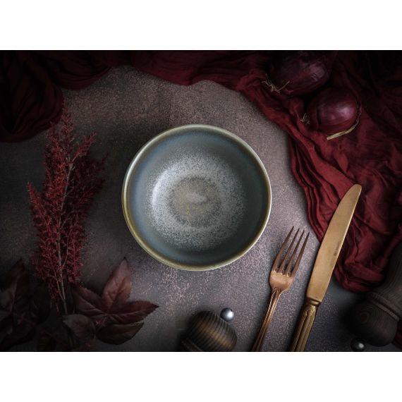 Салатник 550 мл, d 15 см, h 6,6 см фарфор, Vintage, Casa di fortuna, изображение 3