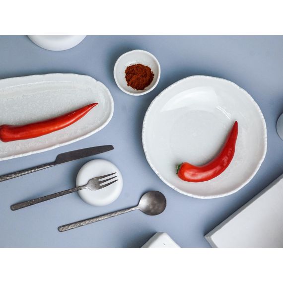 Салатник овальный 1 л, 25,5х20,5 см, h 7 см, Boletus Fusion, Casa di fortuna, изображение 12