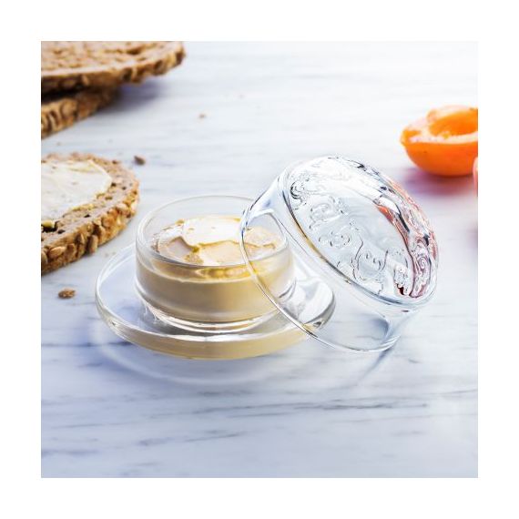 Масленка с крышкой 70 мл, d 9,5 см h 6,5 см, серия VERSAILLES, La Rochere, изображение 5