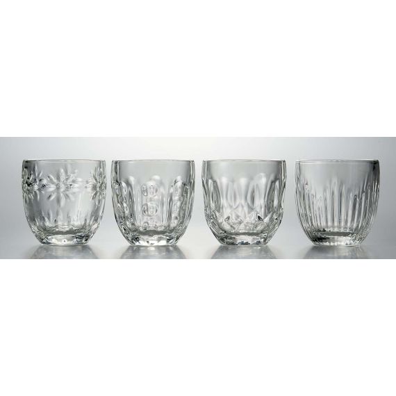 Набор из 6-ти стаканов для эспрессо 100 мл, h 6,3 см, d 6,2 см, серия TROQUET FACETTES, La Rochere, изображение 7