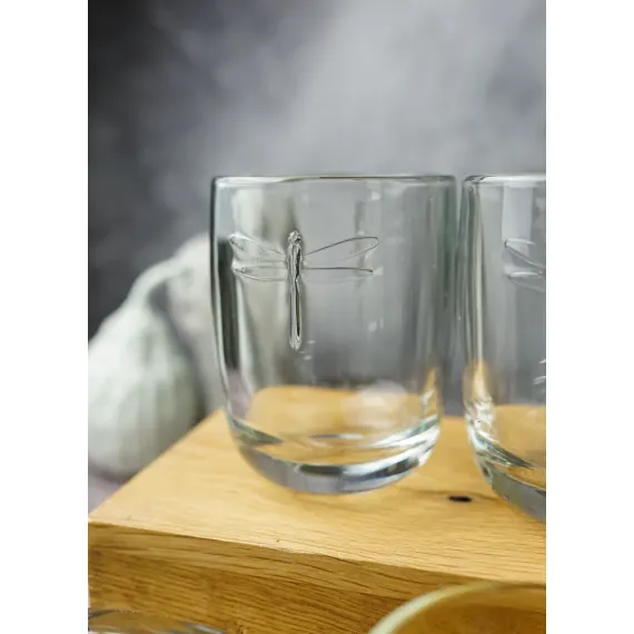 Набор из 6-ти стаканов o/F 280 мл, h 10,2 см, d 7,5 см, серия LIBELLULES, La Rochere, Кол-во в наборе: 6, изображение 9