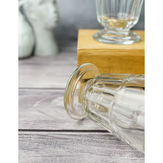 Набор из 6-ти стаканов на ножке 230 мл, h 10,5 см,  d 8,5 см, серия PERIGORD, La Rochere, изображение 11