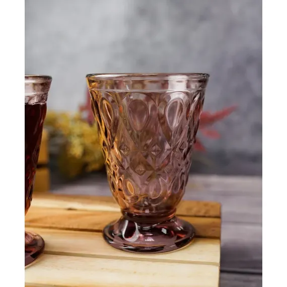 Набор из 6-ти стаканов на ножке, 200 мл, h 11,3 см, d 8 см, серия LYONNAIS, La Rochere, изображение 14