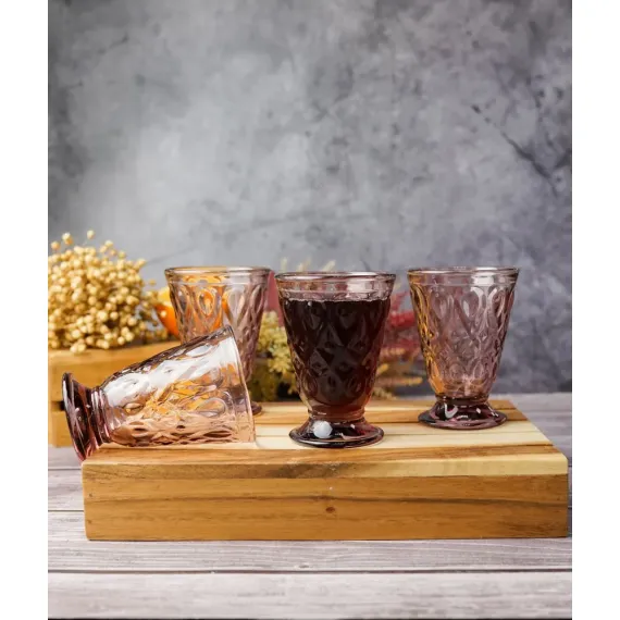 Набор из 6-ти стаканов на ножке, 200 мл, h 11,3 см, d 8 см, серия LYONNAIS, La Rochere, изображение 22