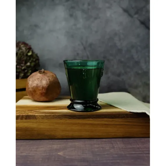 Набор из 6-ти стаканов O/F 260 мл, h 10,3 см, d 8,4 см, серия ABEILLE EMERAUDE, La Rochere, Кол-во в наборе: 6, изображение 9