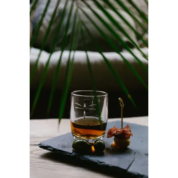 Набор из 6-ти стаканов o/F 280 мл, h 10,2 см, d 7,5 см, серия LIBELLULES, La Rochere, Кол-во в наборе: 6, изображение 15