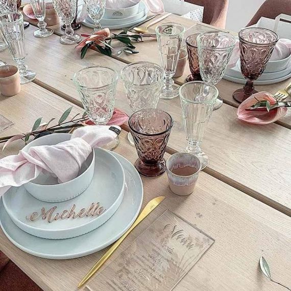 Набор из 6-ти стаканов на ножке, 200 мл, h 11,3 см, d 8 см, серия LYONNAIS, La Rochere, изображение 10