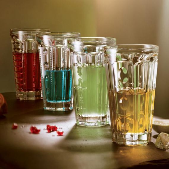 Набор из 6-ти стаканов H/B 348 мл, h 14,5 см, d 8,44 см, серия SAGA AMANDE, La Rochere, изображение 2