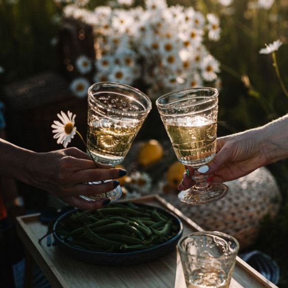 Набор из 6-ти бокалов для вина 400 мл, h 16,5 см, d 9,5 см, серия  VERSAILLES, La Rochere, Кол-во в наборе: 6, изображение 6