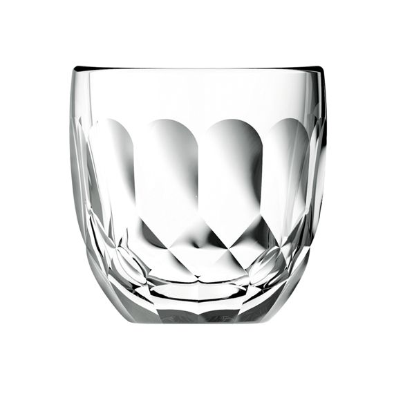 Набор из 6-ти стаканов для эспрессо 100 мл, h 6,3 см, d 6,2 см, серия TROQUET FACETTES, La Rochere